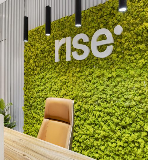 Interior and exterior shoot of RISE HQ Office at Yaba, Lagos.